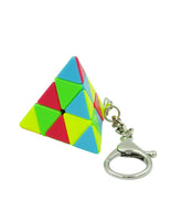 Mini 3x3 Pyraminx llavero