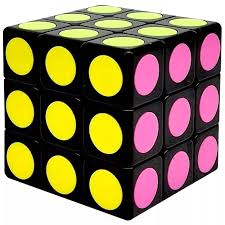 Cubo  Círculos Neón